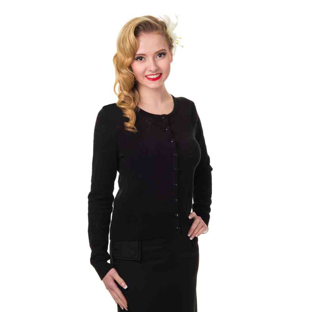 Dancing Days - GODDESS Cardigan - Zwart